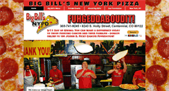 Desktop Screenshot of bigbillsnypizza.com
